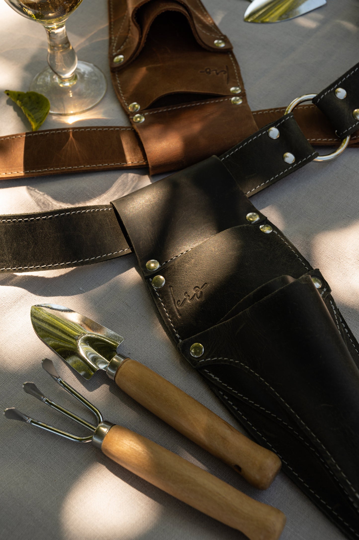 Hori Hori Leather Sheath & Belt