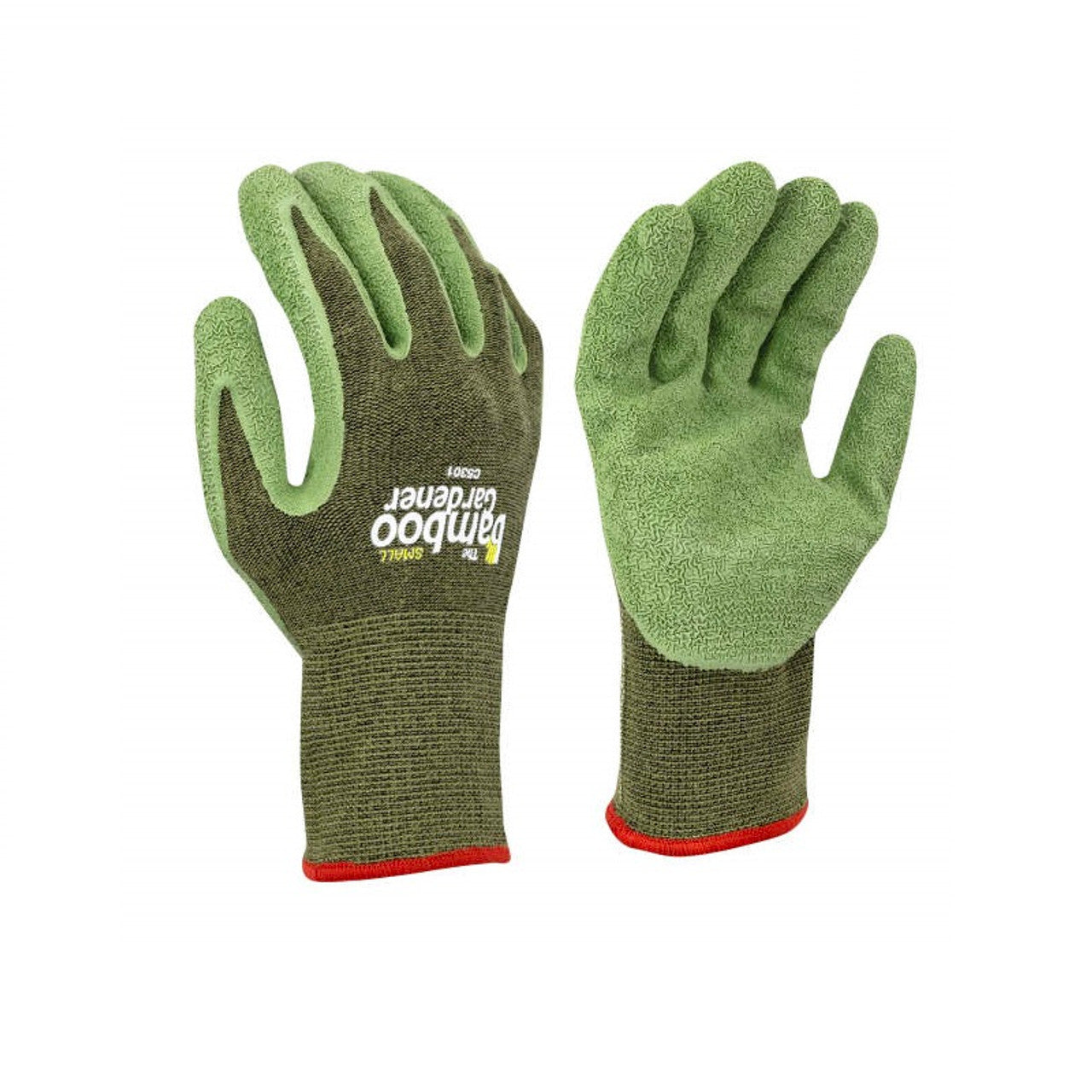 Bamboo Gloves with Rubber Palm