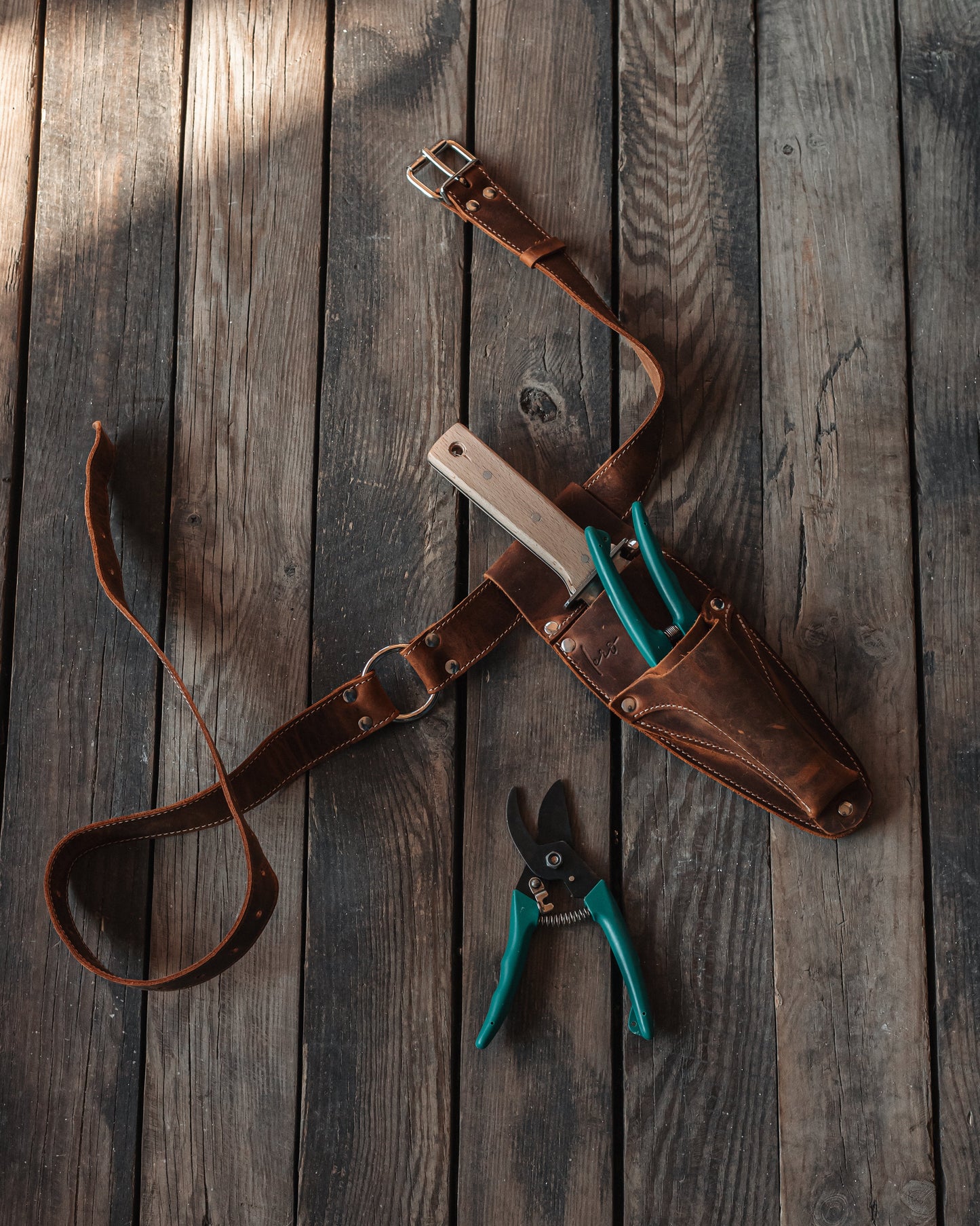 Hori Hori Leather Sheath & Belt