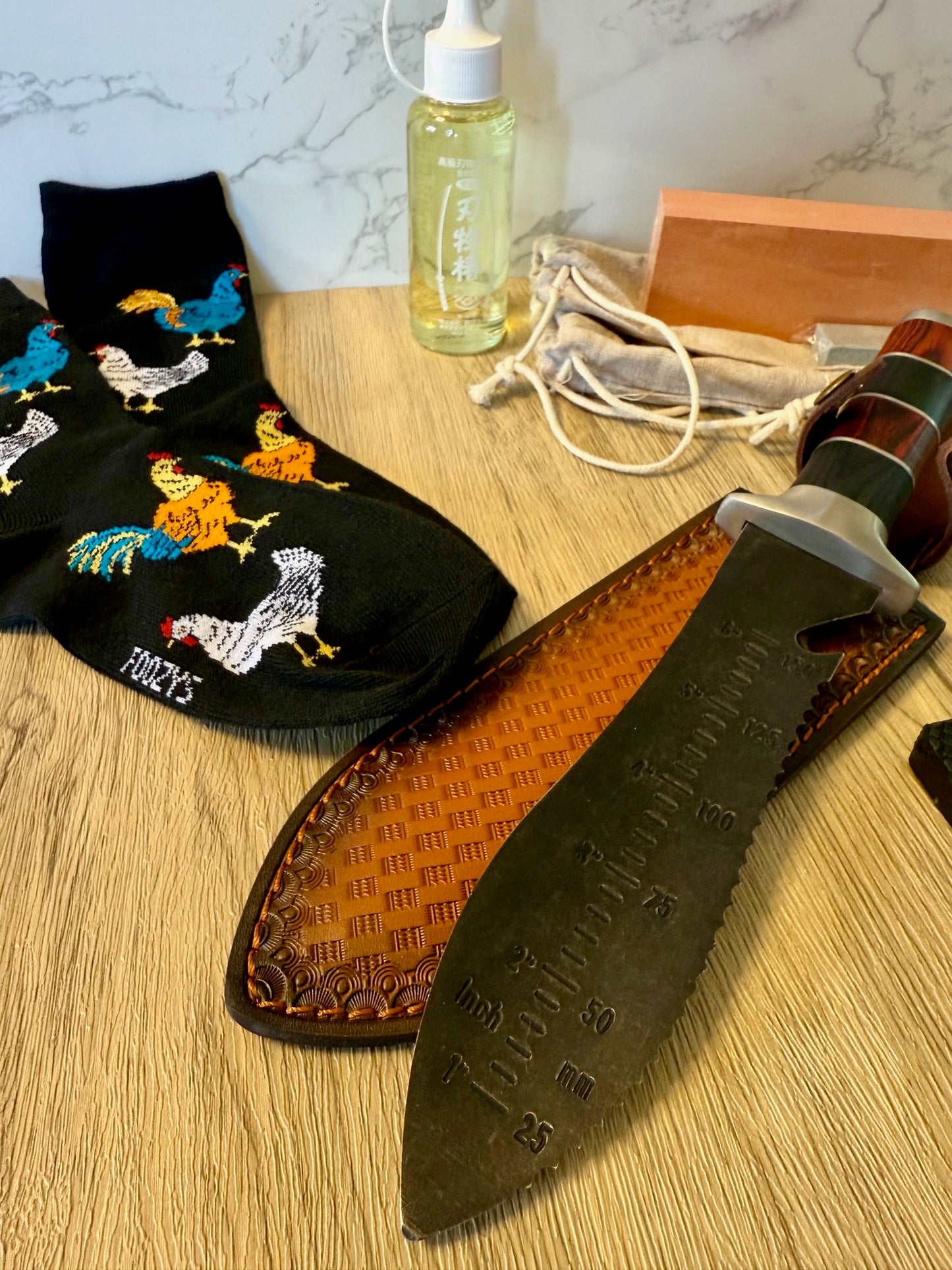 Hero Bundle:  Hero Hori | Sharpening Kit | Rooster Socks