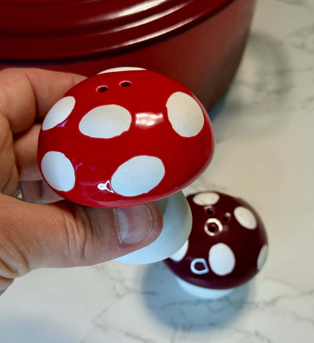 Mushroom Salt & Pepper Shaker Set