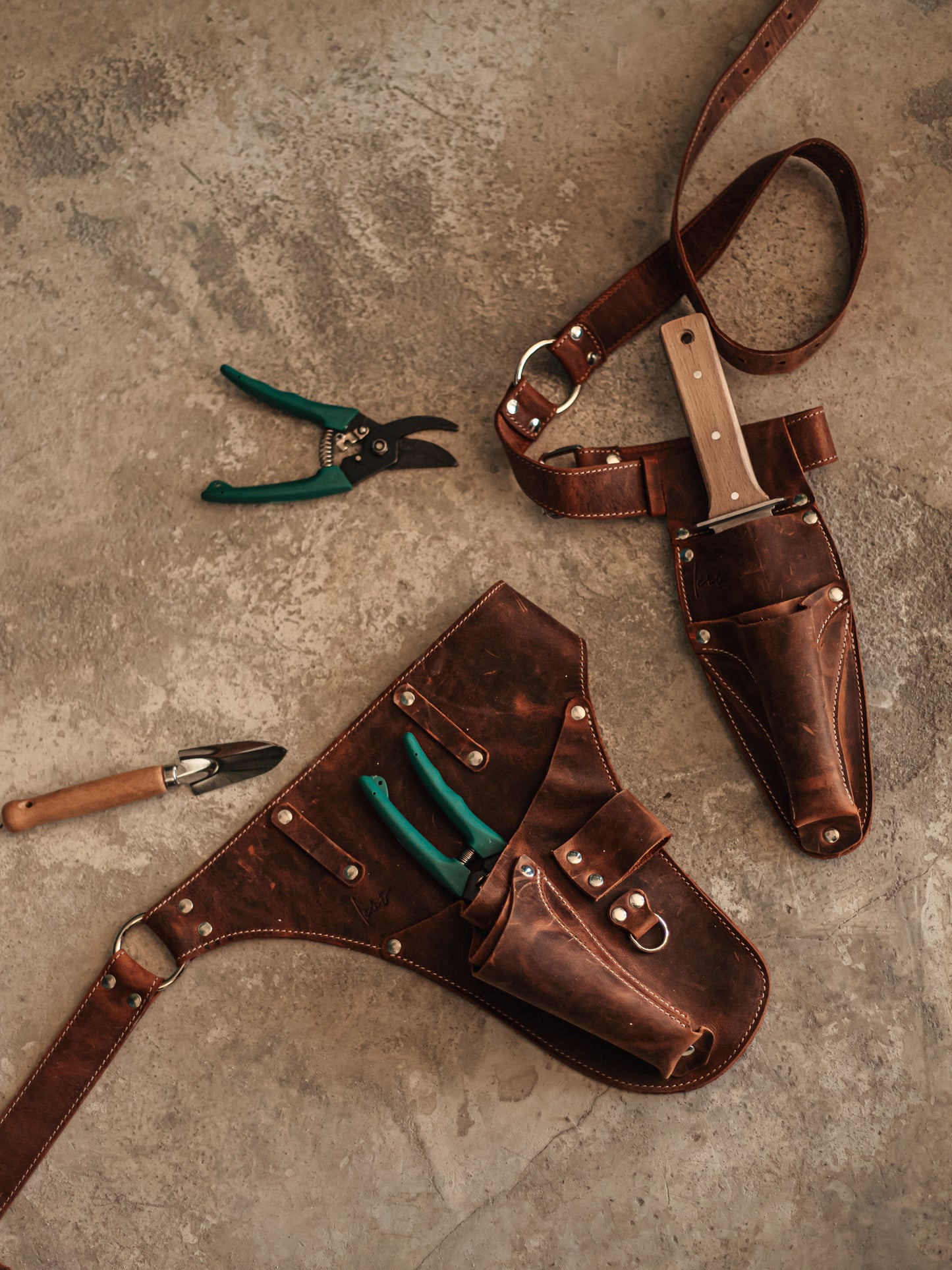 Hori Hori Leather Sheath & Belt