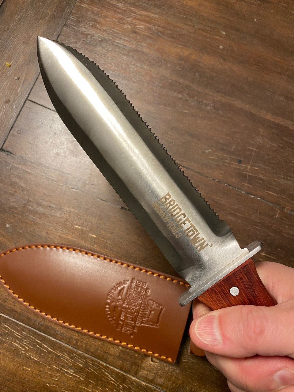 Rosewood Handle Stainless Hori Hori