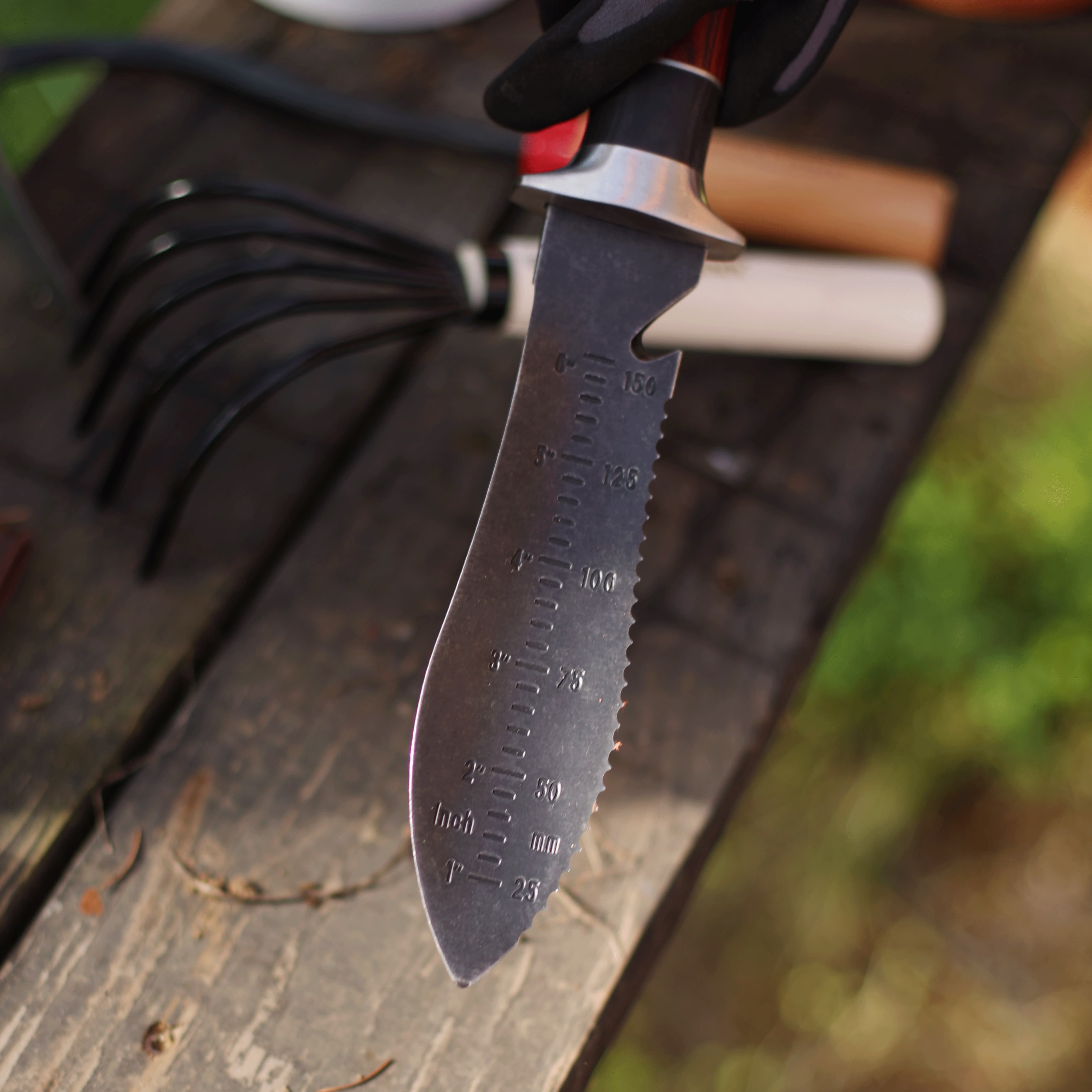 Hero Hori - Best Gardening Knife with Pocket Sharpener