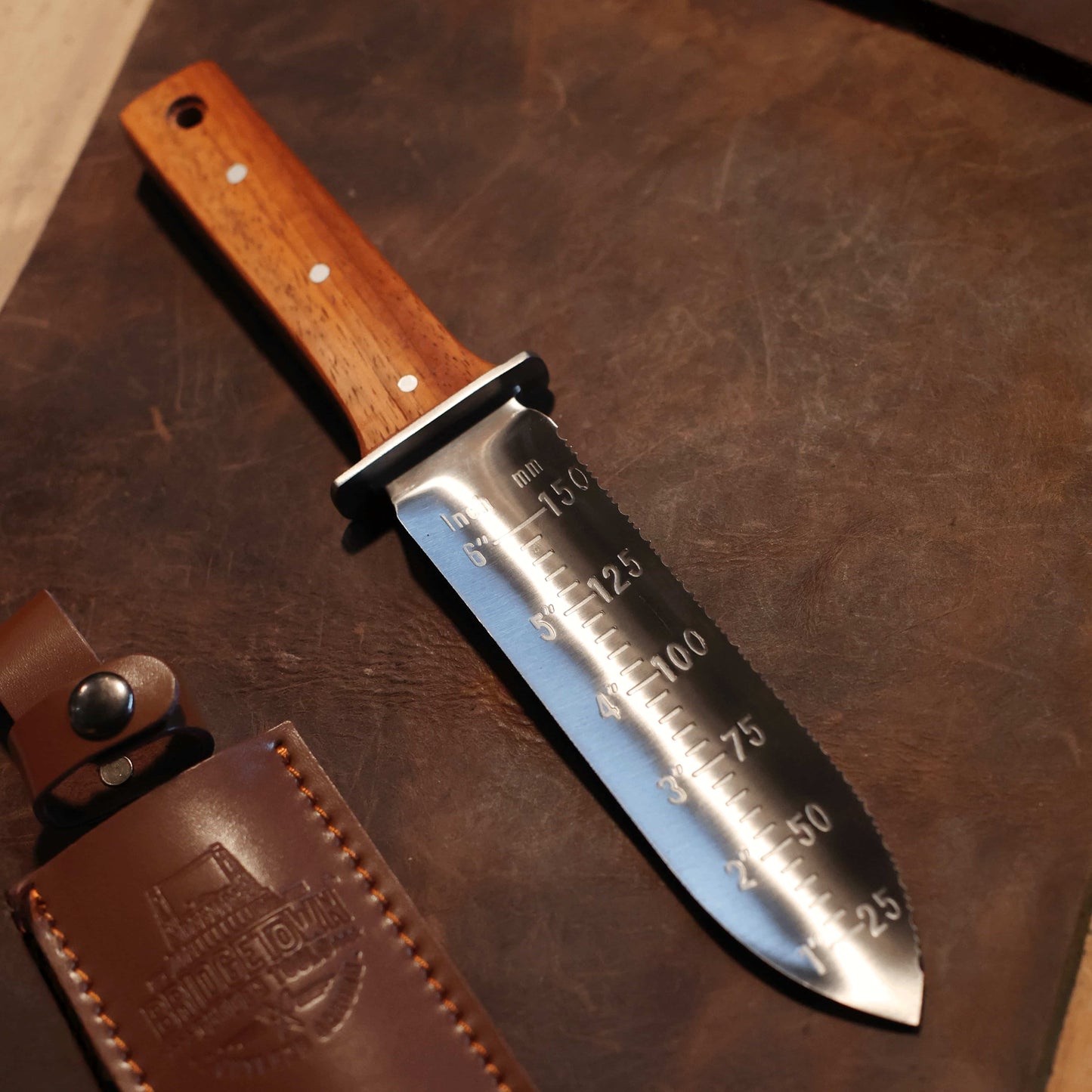 Rosewood Handle Stainless Hori Hori Gardening Knife Hori Hori Store