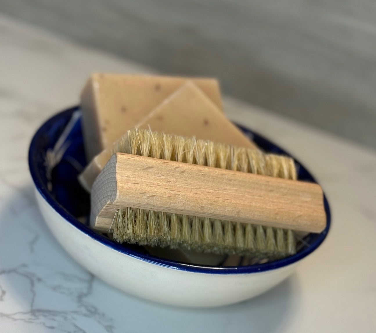 Wooden Nail Brush | Natural Bristle