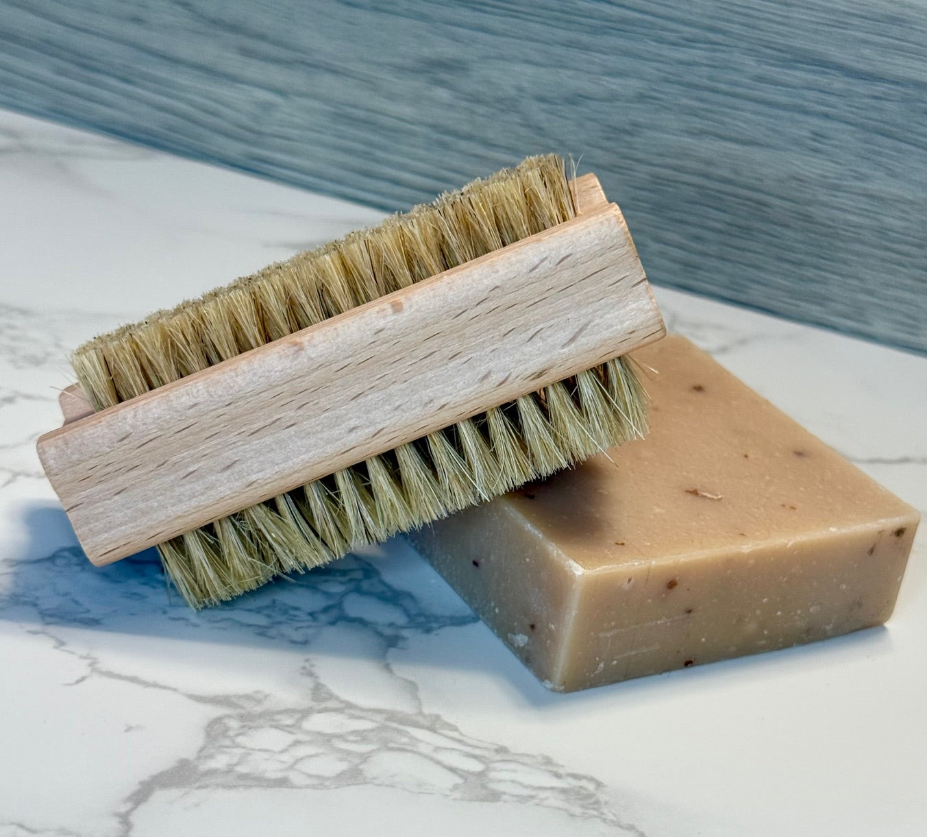 Wooden Nail Brush | Natural Bristle