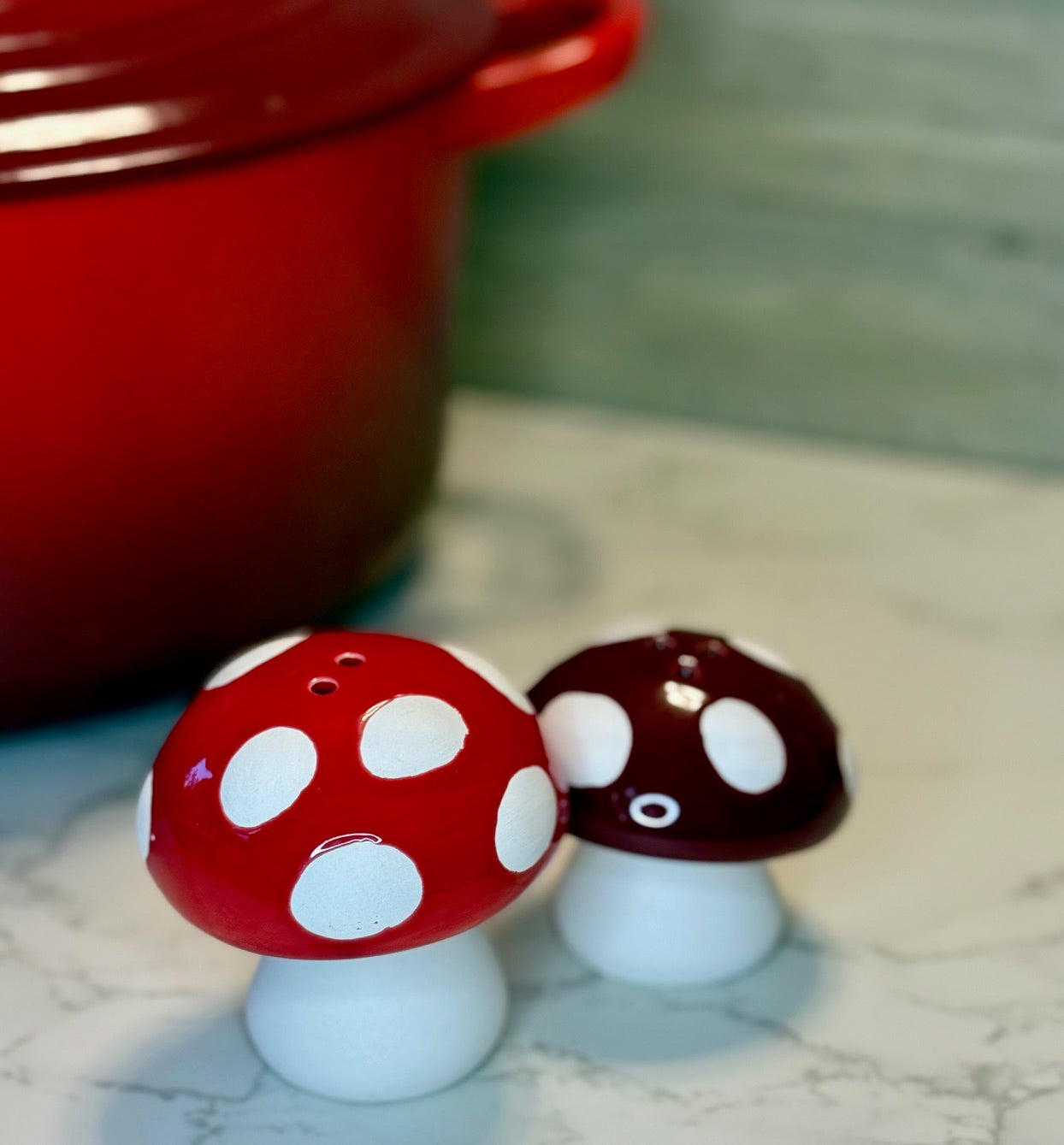 Mushroom Salt & Pepper Shaker Set