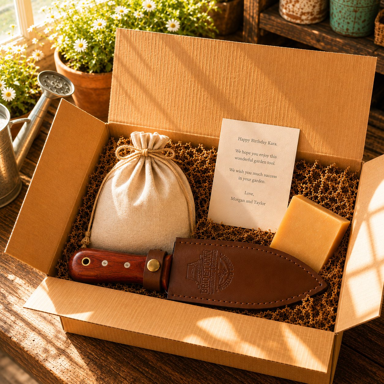 Gift Note & Packaging Horihori.com